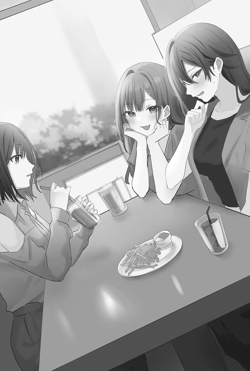 《鄰座的不良少女清水同學染黑了頭髮》4 插圖（15）
