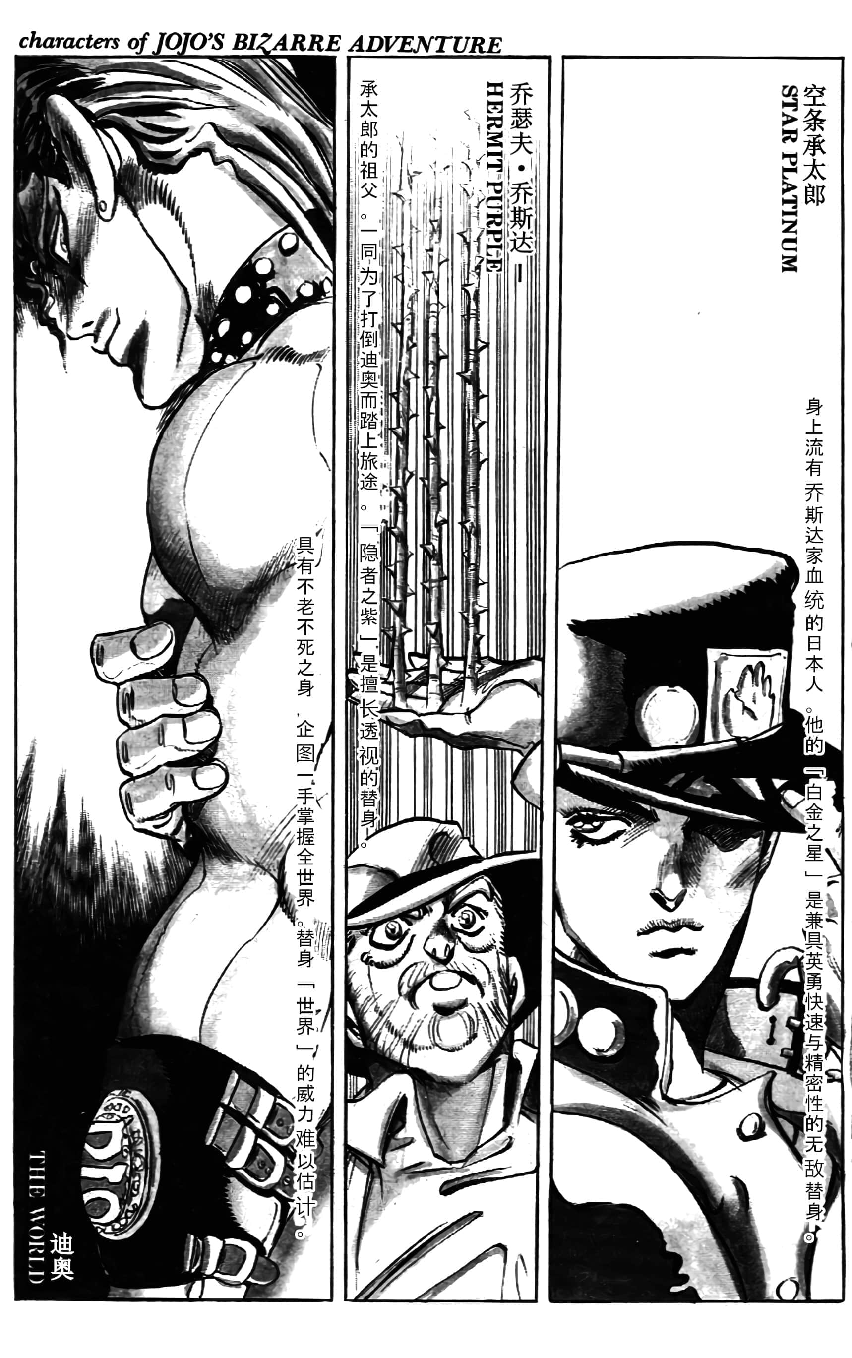 《JOJO的奇妙冒险》1 人物简介插图（1）