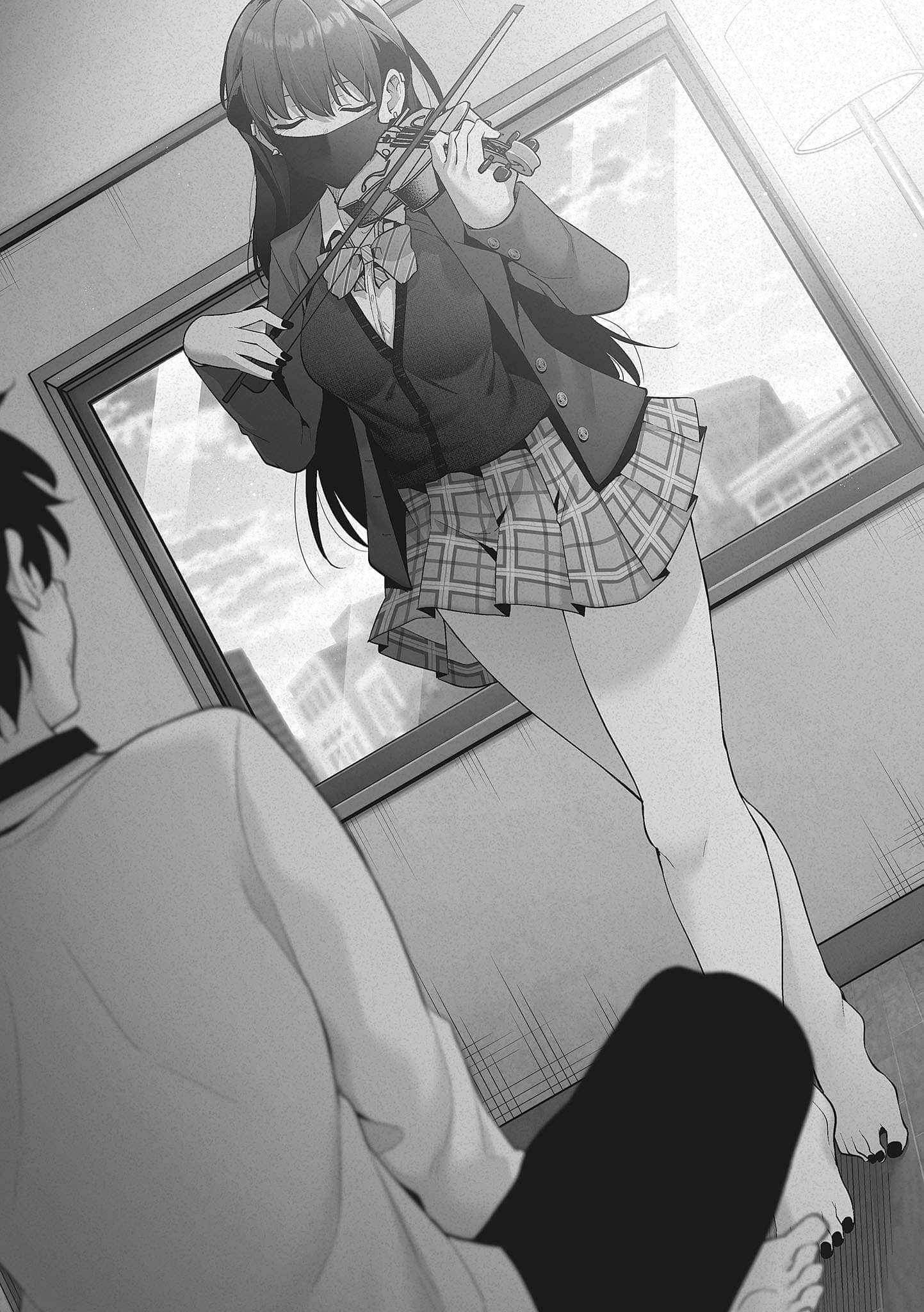 《被陌生女高中生囚禁的漫画家》1 插图（15）