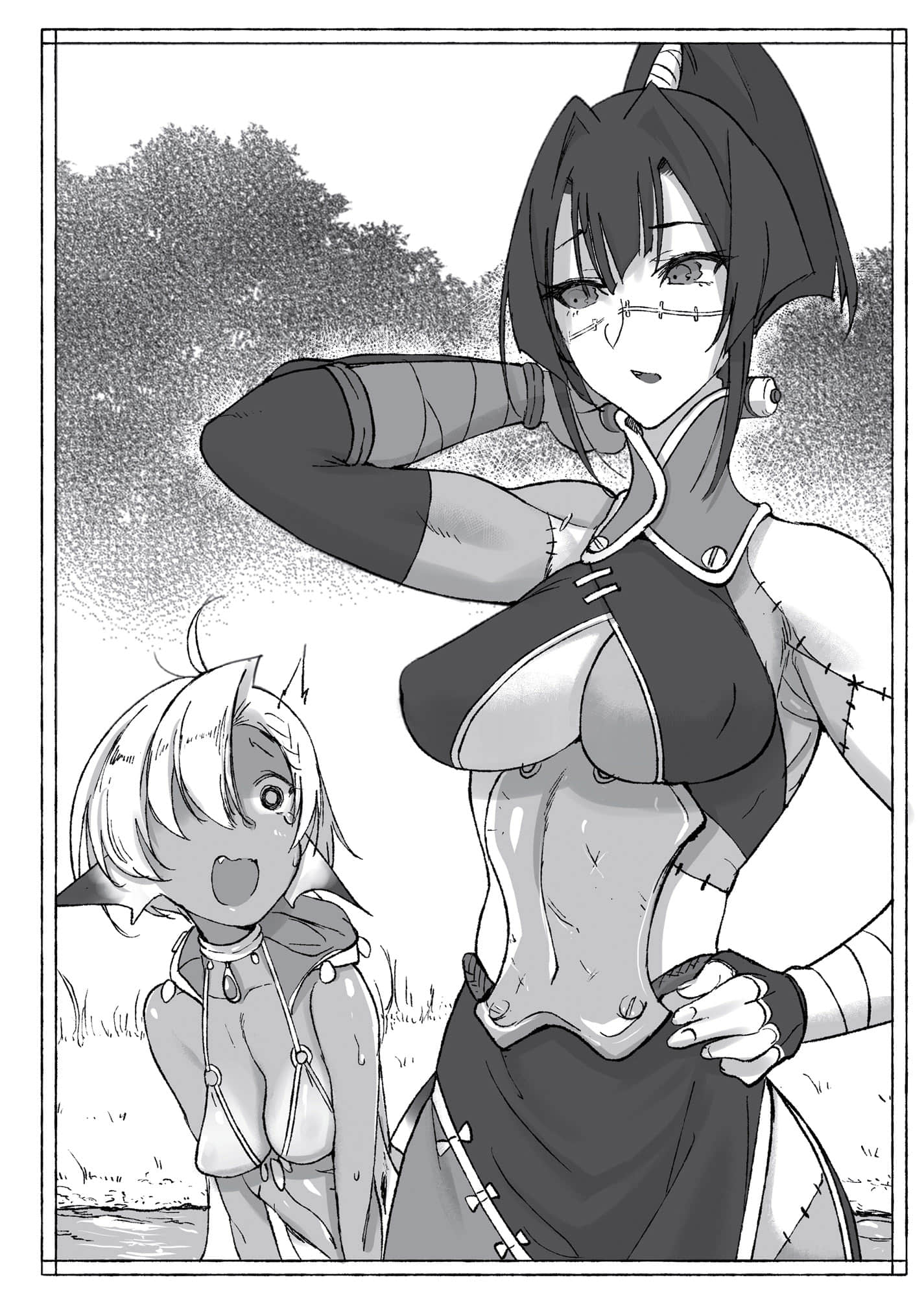 《魔物娘的医生》8 病例3 念旧的禸身魔像插图（1）