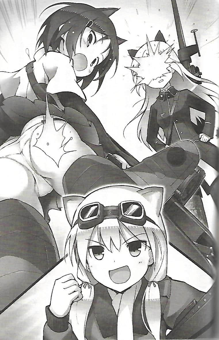 《高贵魔女 第506统合战斗飞行团》1 飞翔！ 第四章 欢乐模拟战插图（2）