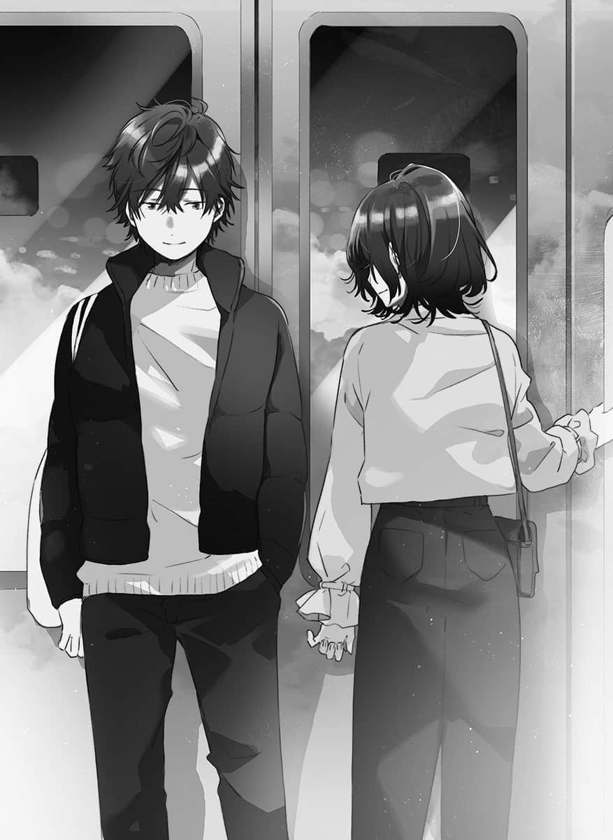 《弱角友崎同学》8 插图（17）