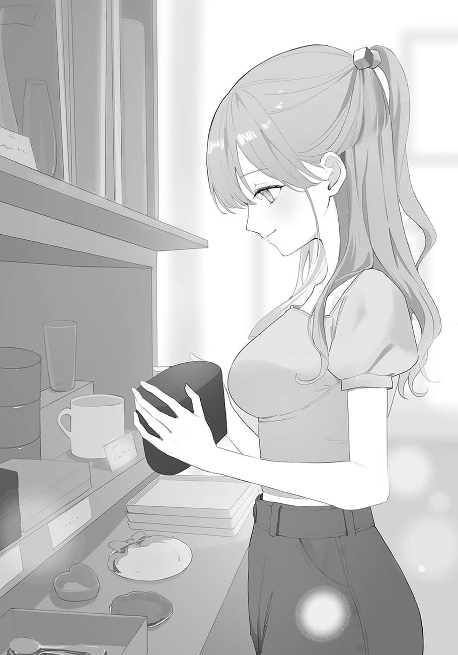 《把班上的孤单辣妹带回家改造成清纯美女的故事》7 插图（7）