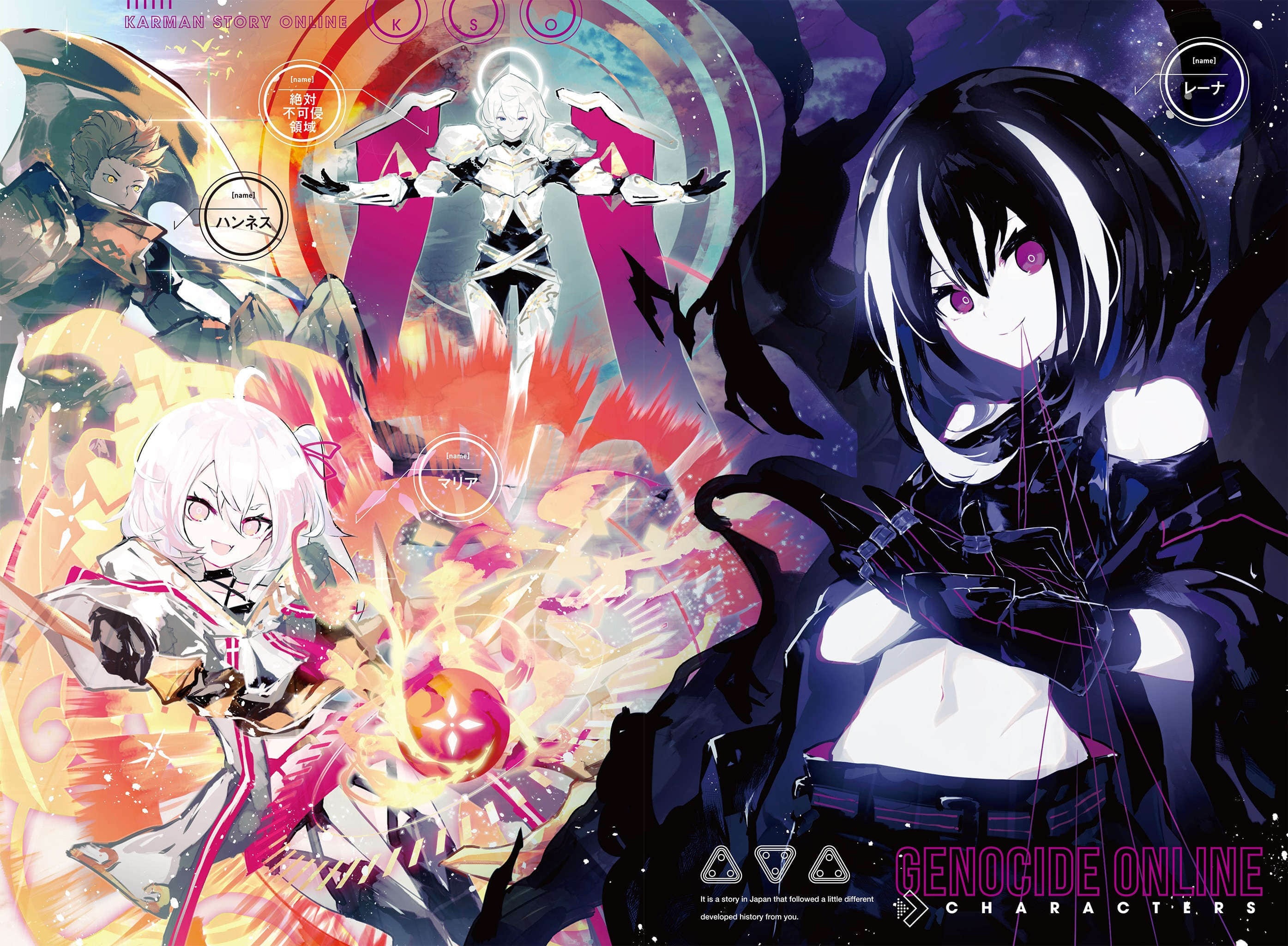 《Genocide Online》3 极恶千金的混沌冲突 插图(3)