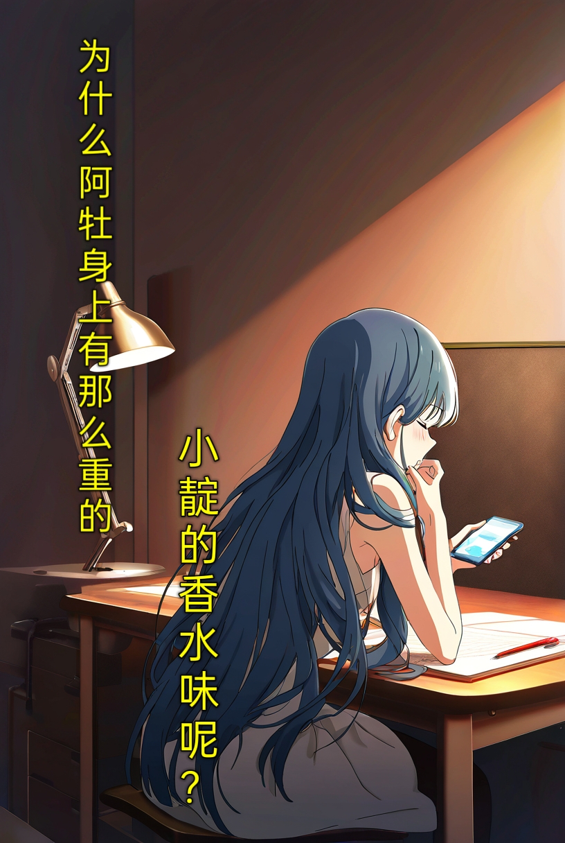 《與無法見到陽光的你一同淺眠》3 封面插畫插圖（5）