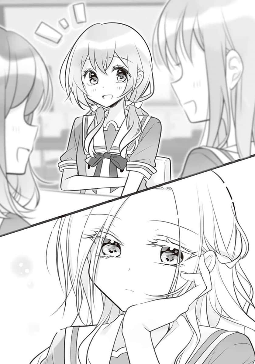 让声称女性之间不可能的女孩，在百日内彻底沦陷的百合故事。小说插图（14）