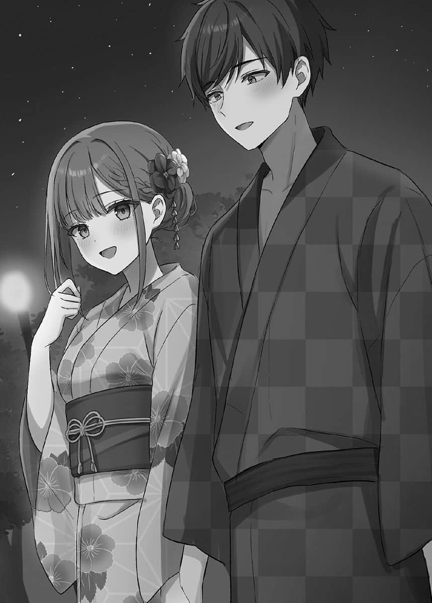 《身为爆肝上班族的我，与睽违七年重逢的美少女JK开始同居》4 第三章 火热恋慕与烟火天空插图（4）