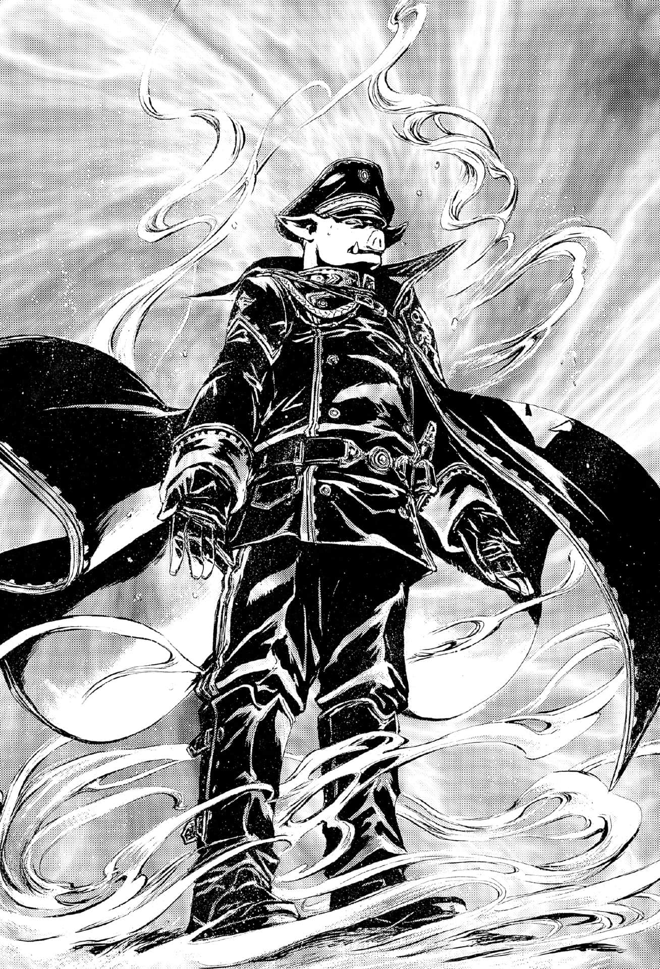 《奥尔森王国史 ~野蛮的兽人之国如何烧毁和平的精灵之国~》1 第五章 雨中插图(1)