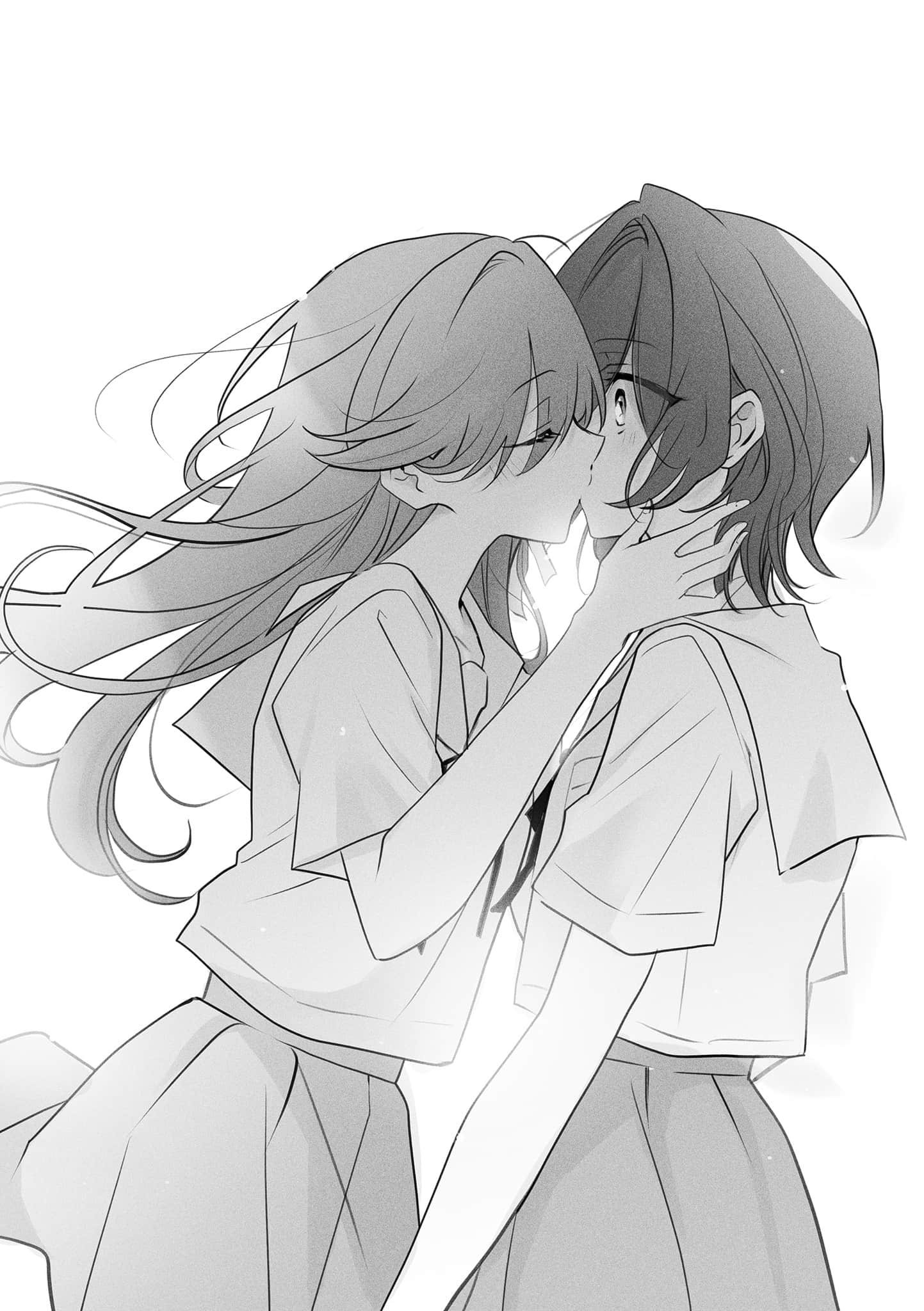 《只有顏值是優點的同學,以猛烈攻勢向我撲來的百合故事。》1 插圖(7)
