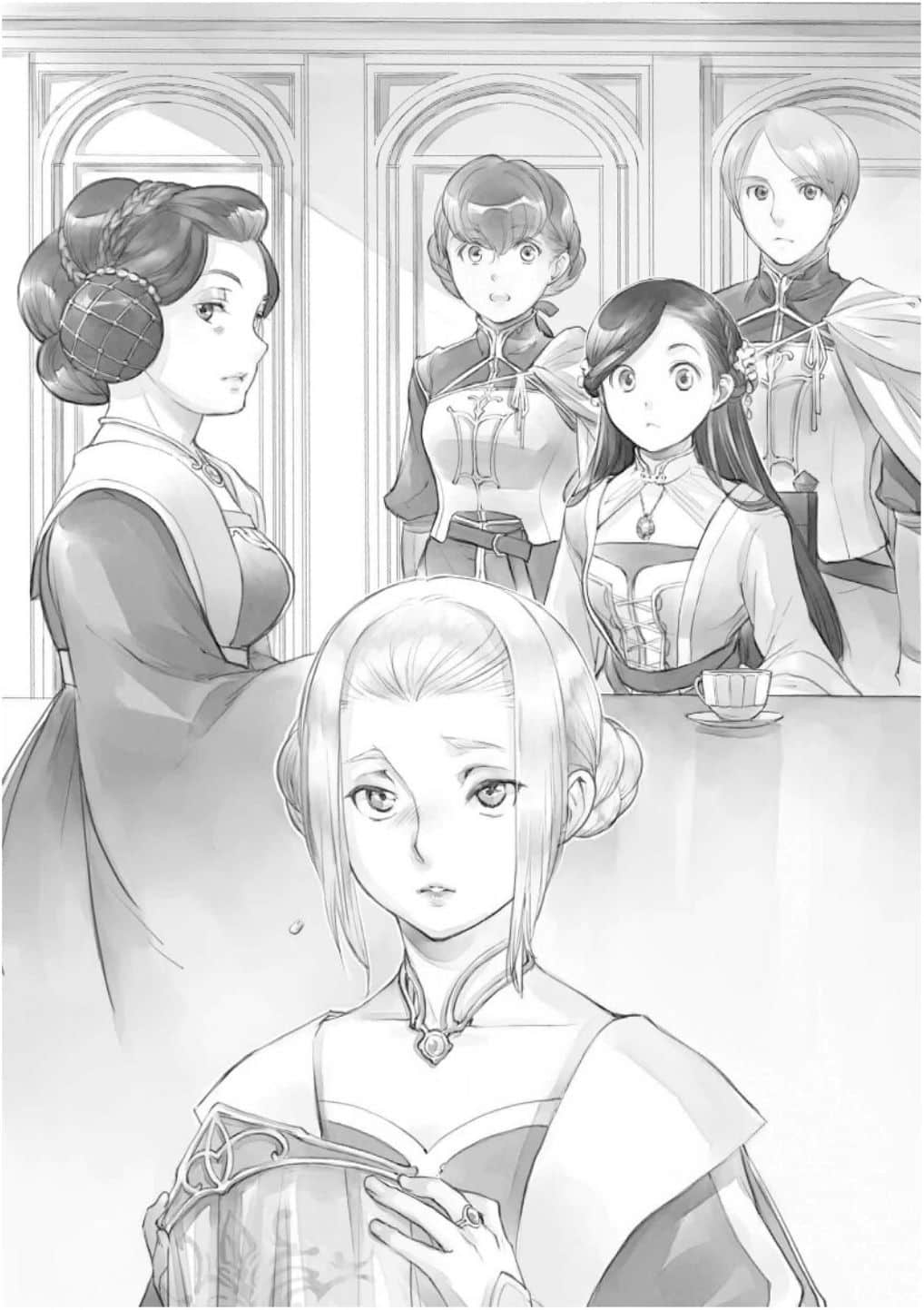 《小书痴的下克上 ~为了成为图书管理员不择手段~》5 女神的化身Ⅻ 奥蕾丽亚的立场插图(1)