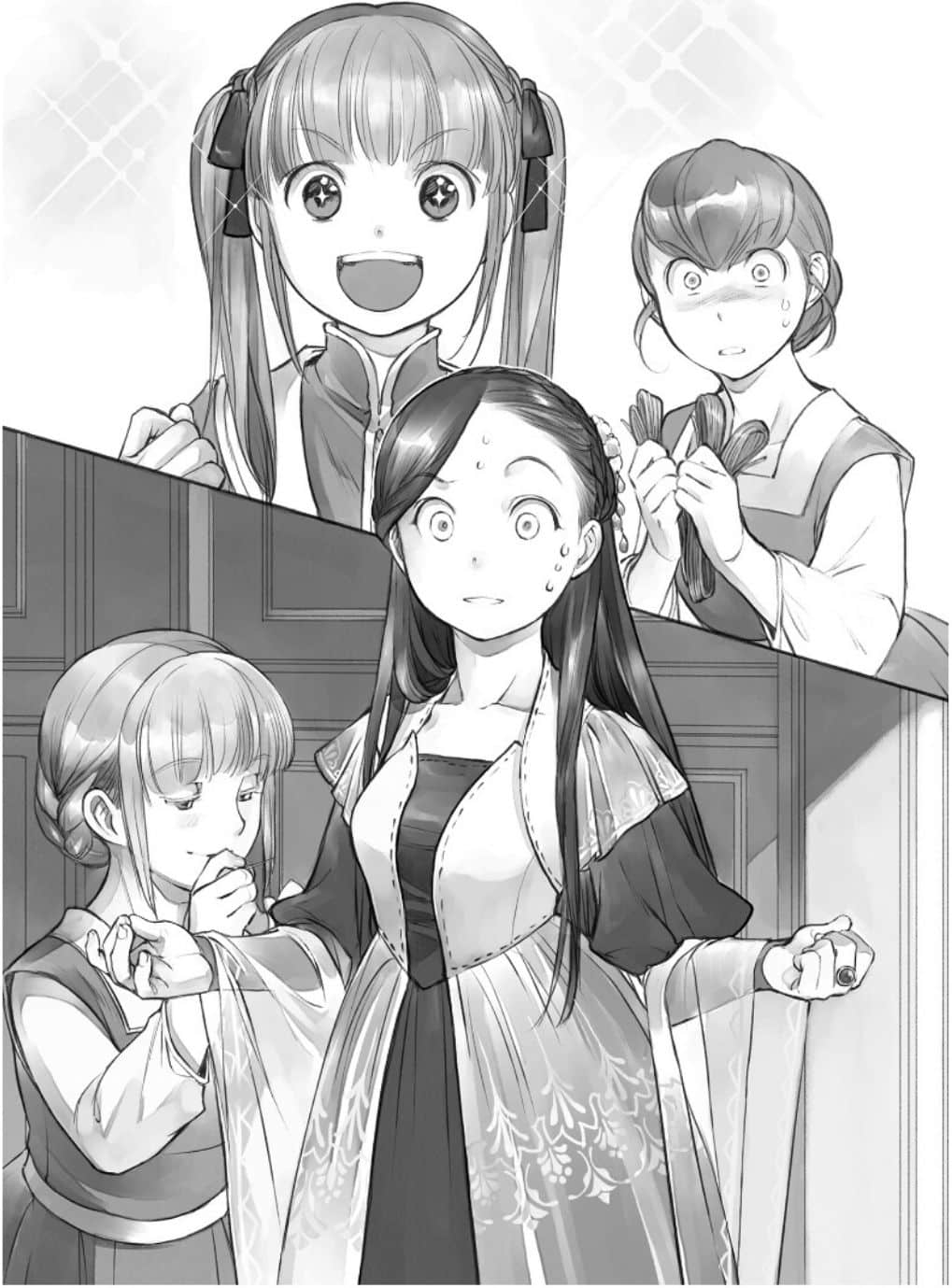 《小书痴的下克上 ～为了成为图书管理员不择手段～》5 女神的化身Ⅸ 试装插图（1）
