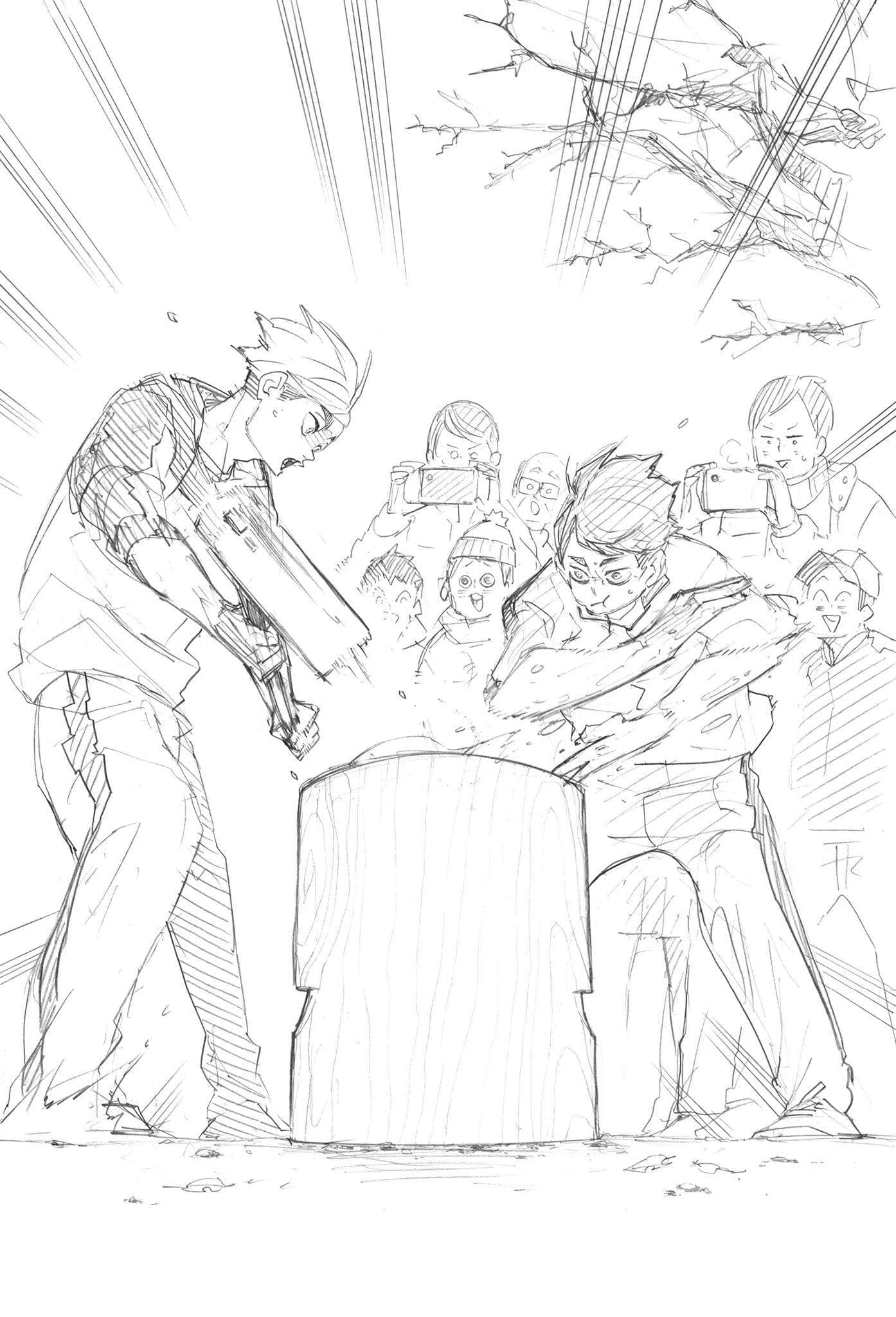 《排球少年!!》10 幕后的光景 插图（14）