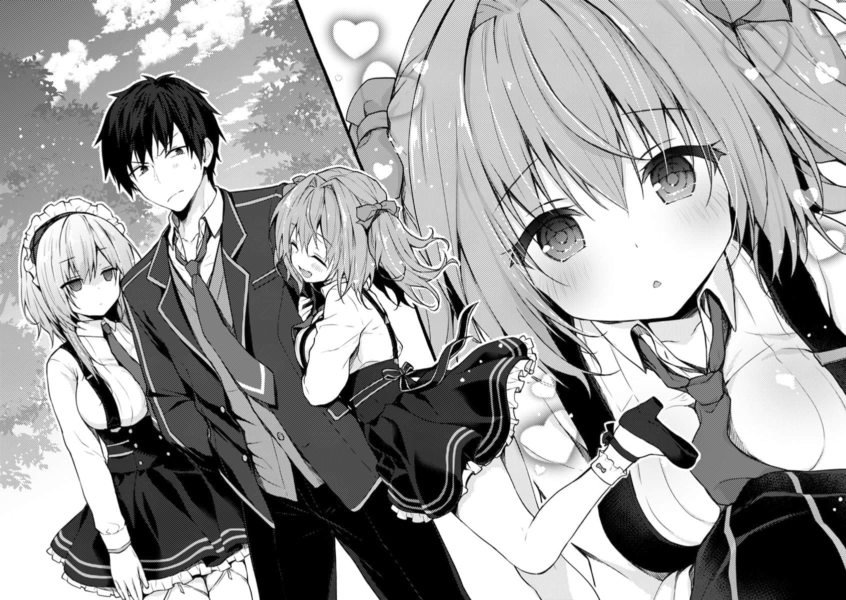 《谎言游戏 Liar·Liar》2 骗子转学生被小恶魔学姐盯上了。 插图（14）