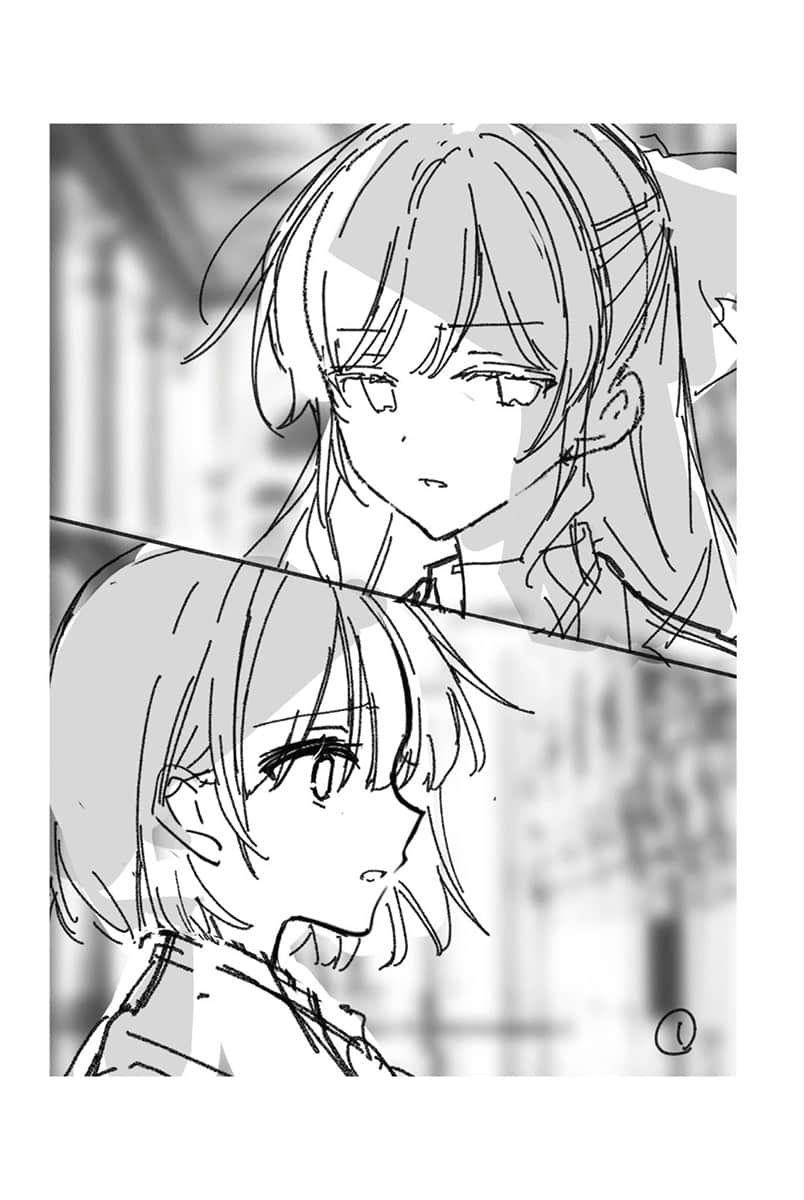 《区区平民竟敢这么嚣张！》3 插画草稿插图（3）