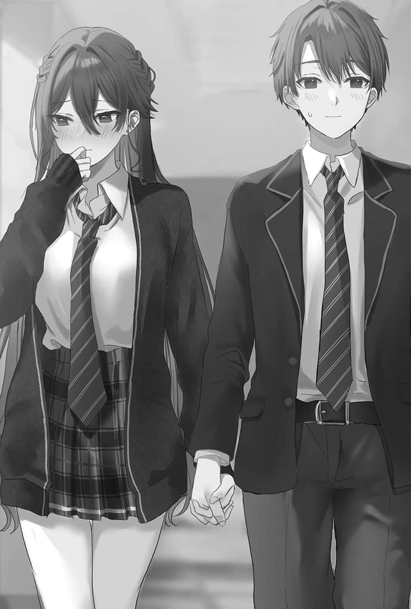 《鄰座的不良少女清水同學染黑了頭髮》2 插圖（11）