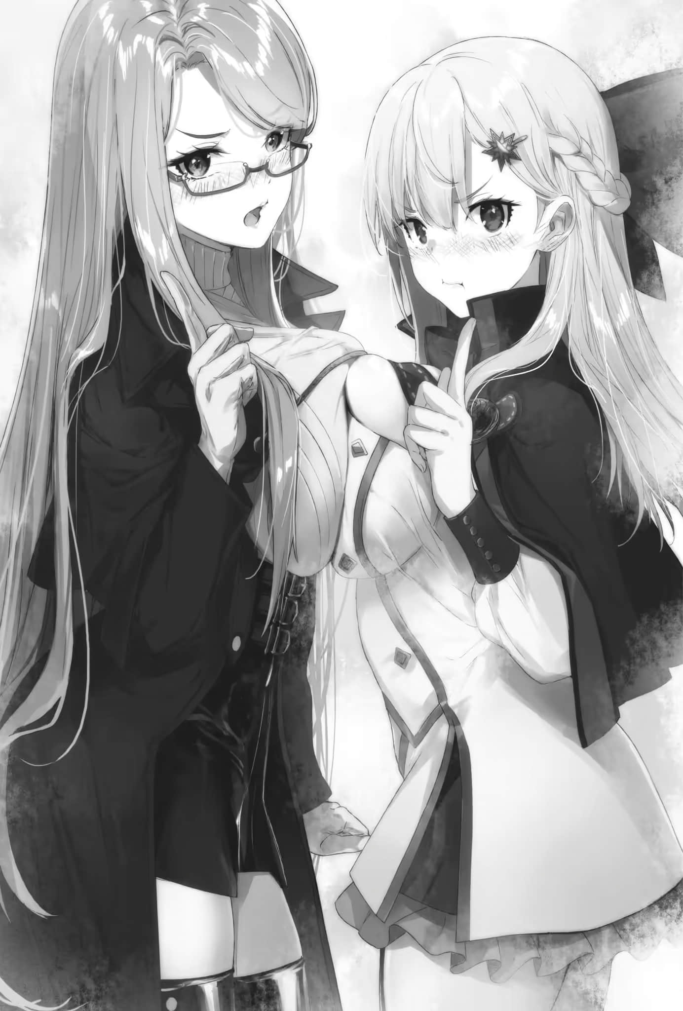 被师傅强押债务的我，和美女千金们在魔术学园大开无双小说插图（11）