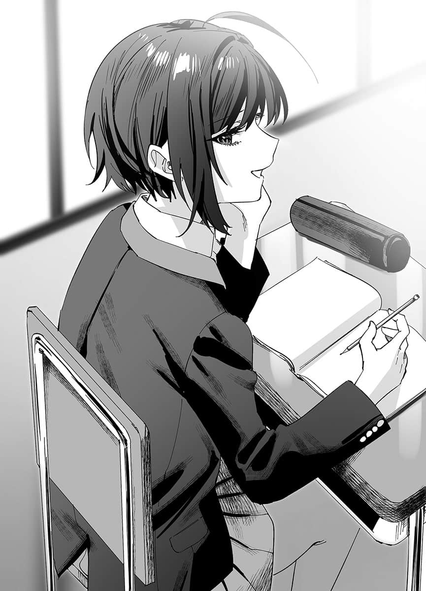 现役女高中生偶像似乎对游手好闲的我很感兴趣小说插图（13）