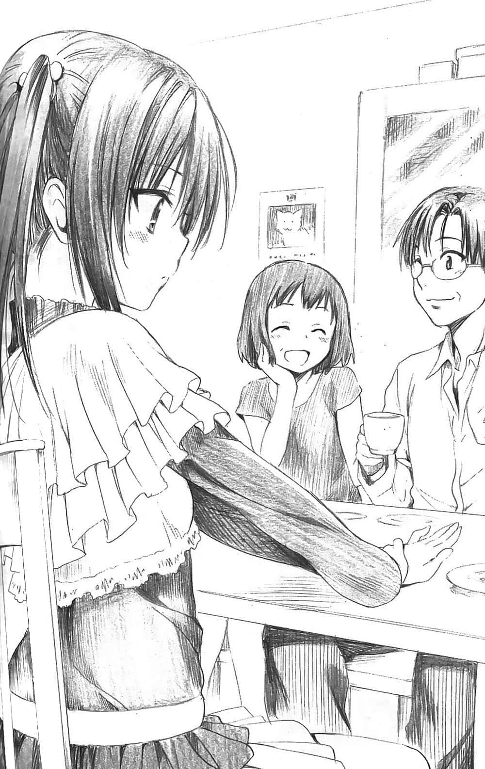 《出包王女 DARKNESS Little Sisters》1 第三话「Family trouble～唯的爸爸不知羞耻!?～」插图（4）