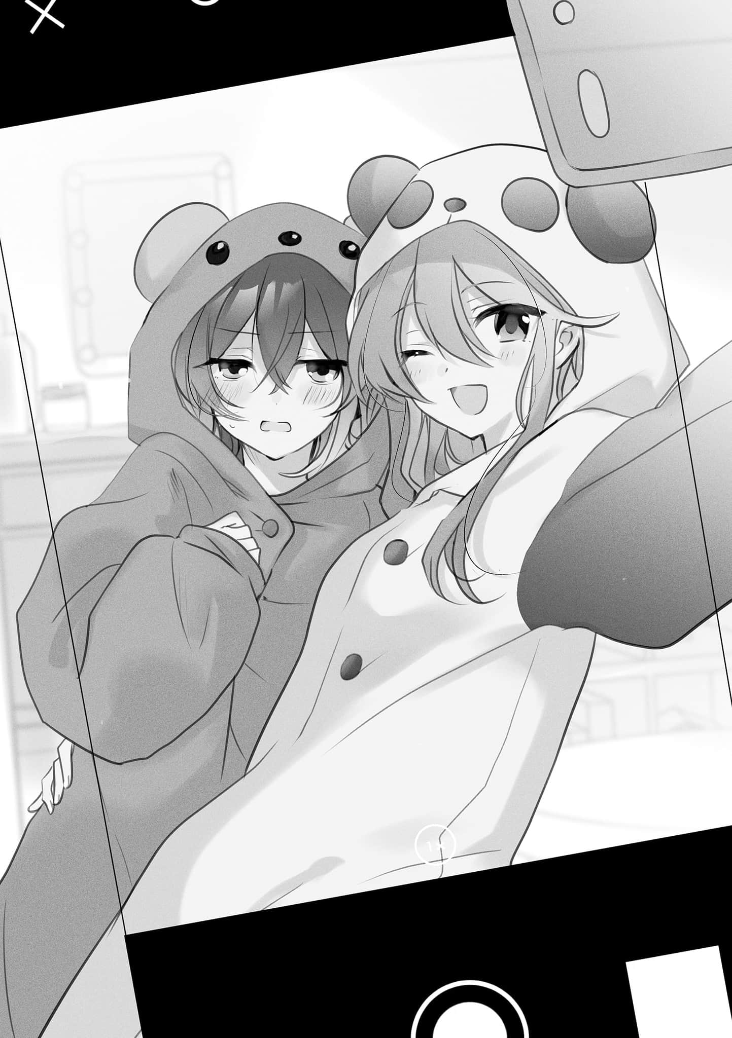 《只有顏值是優點的同學,以猛烈攻勢向我撲來的百合故事。》1 插圖(9)