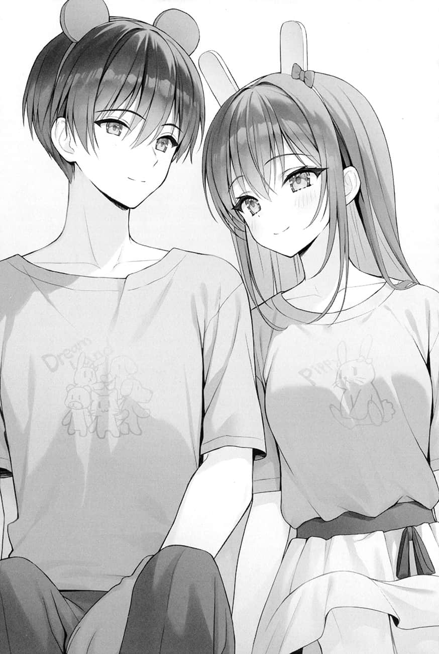《我和天才女演员青梅竹马，要在荧幕上挑战接吻镜头了》1 第四章 和青梅竹马的接温镜头插图（1）