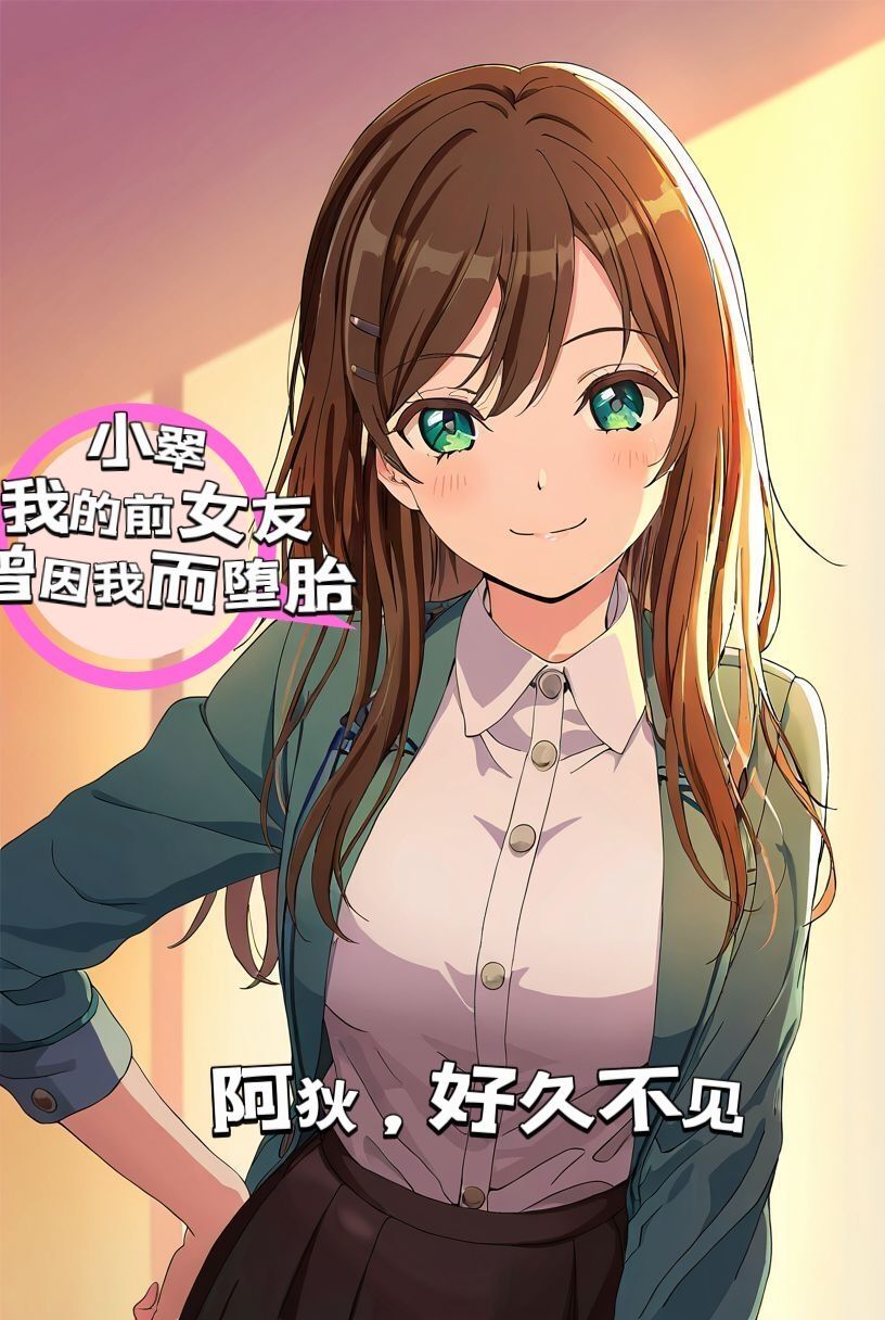 《我喜歡的她不是青梅竹馬》3 封面插畫插圖（5）