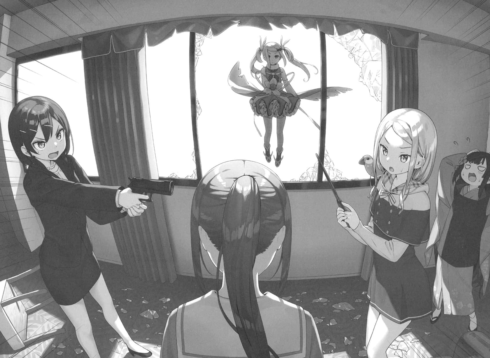 《佐佐木与文鸟小哔》3 在异世界奇幻里，异能战斗和魔法少女和死亡游戏都不是我的对手～我是这么想的，但局势变得诡异起来了～ 插图（17）