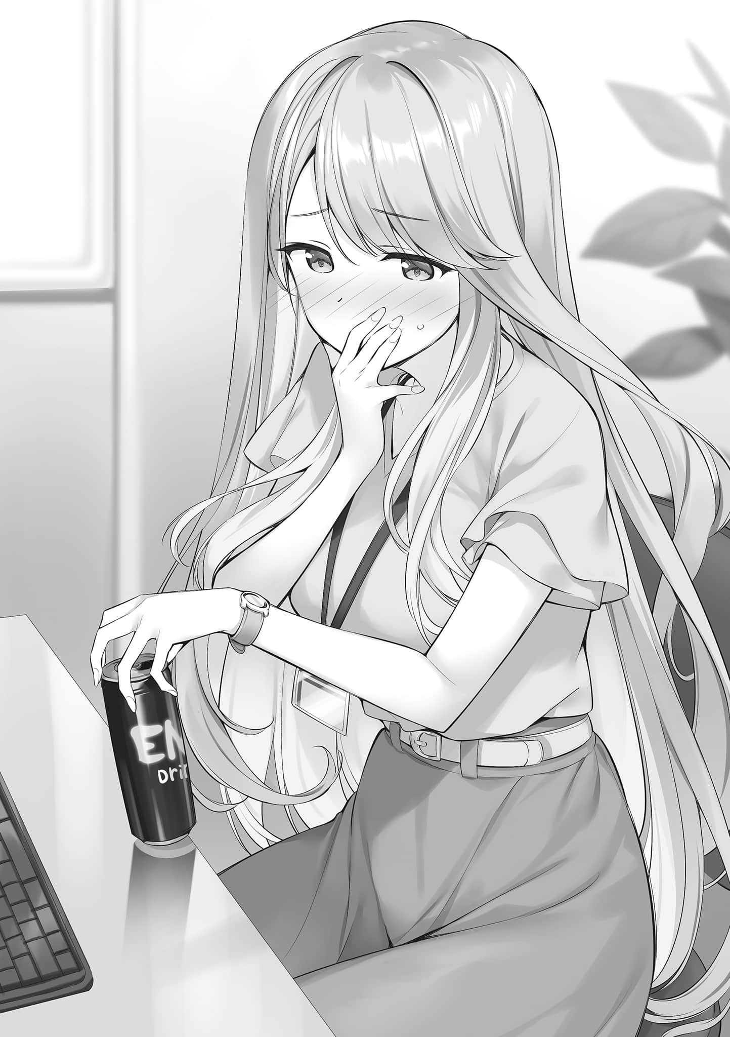 《笨拙但可爱的间宫小姐 ～关于公司的美女公关总赖在我旁边座位这件事～》2 插图（7）