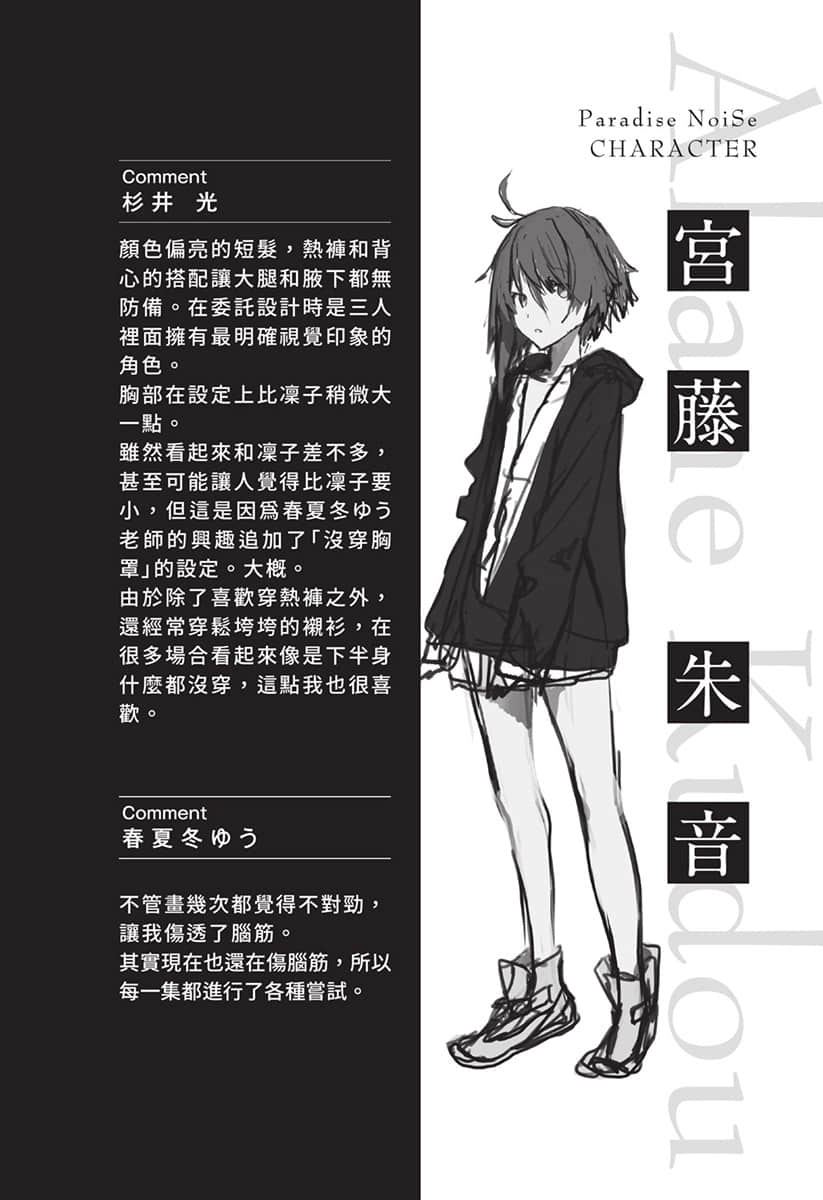 《樂園NOISE》5 人物介紹插圖（4）