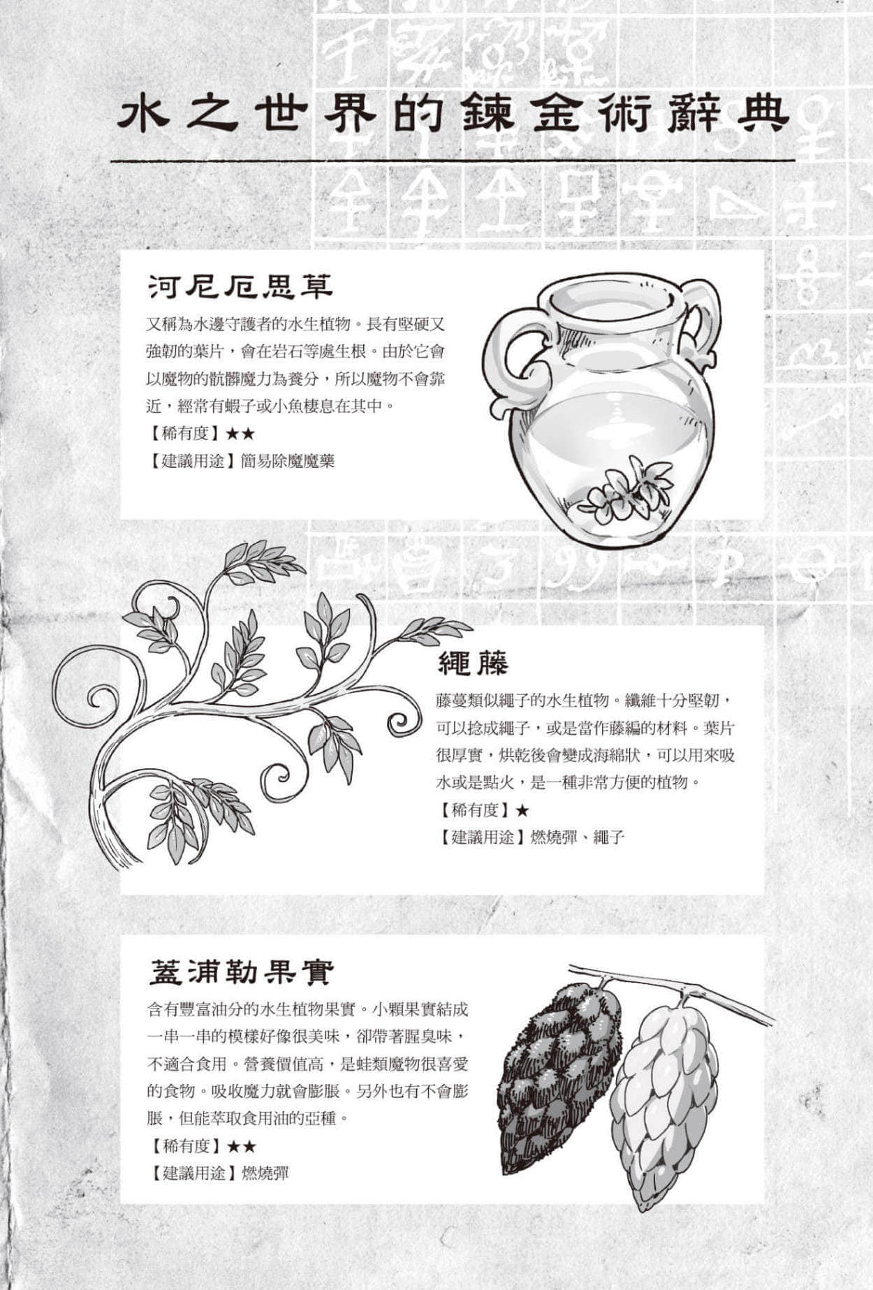 《倖存鍊金術師的城市慢活記》6 補遺插圖（4）