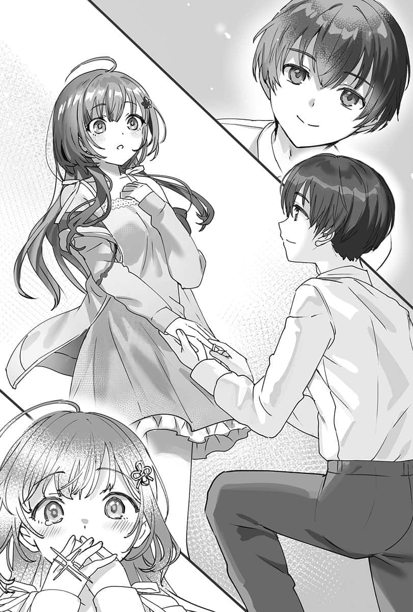 《【好消息】我的不起眼未婚妻在家有够可爱。》7 第9话【2月14日】我的未婚妻结花诞生到这世上【生日】插图（1）