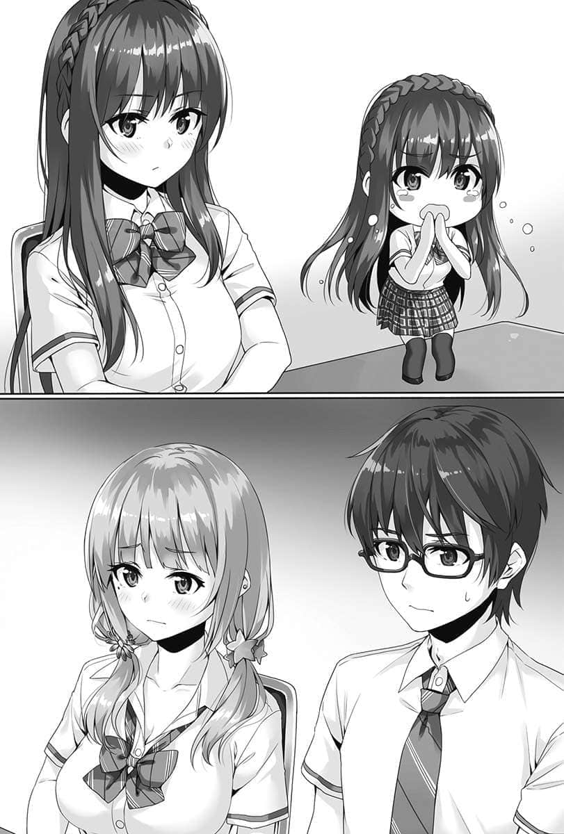 《口是心非的冰室同学 从好感度100％开始的毒舌女子追求法》4 第四章 冰室同学与消失的校庆预算插图（1）