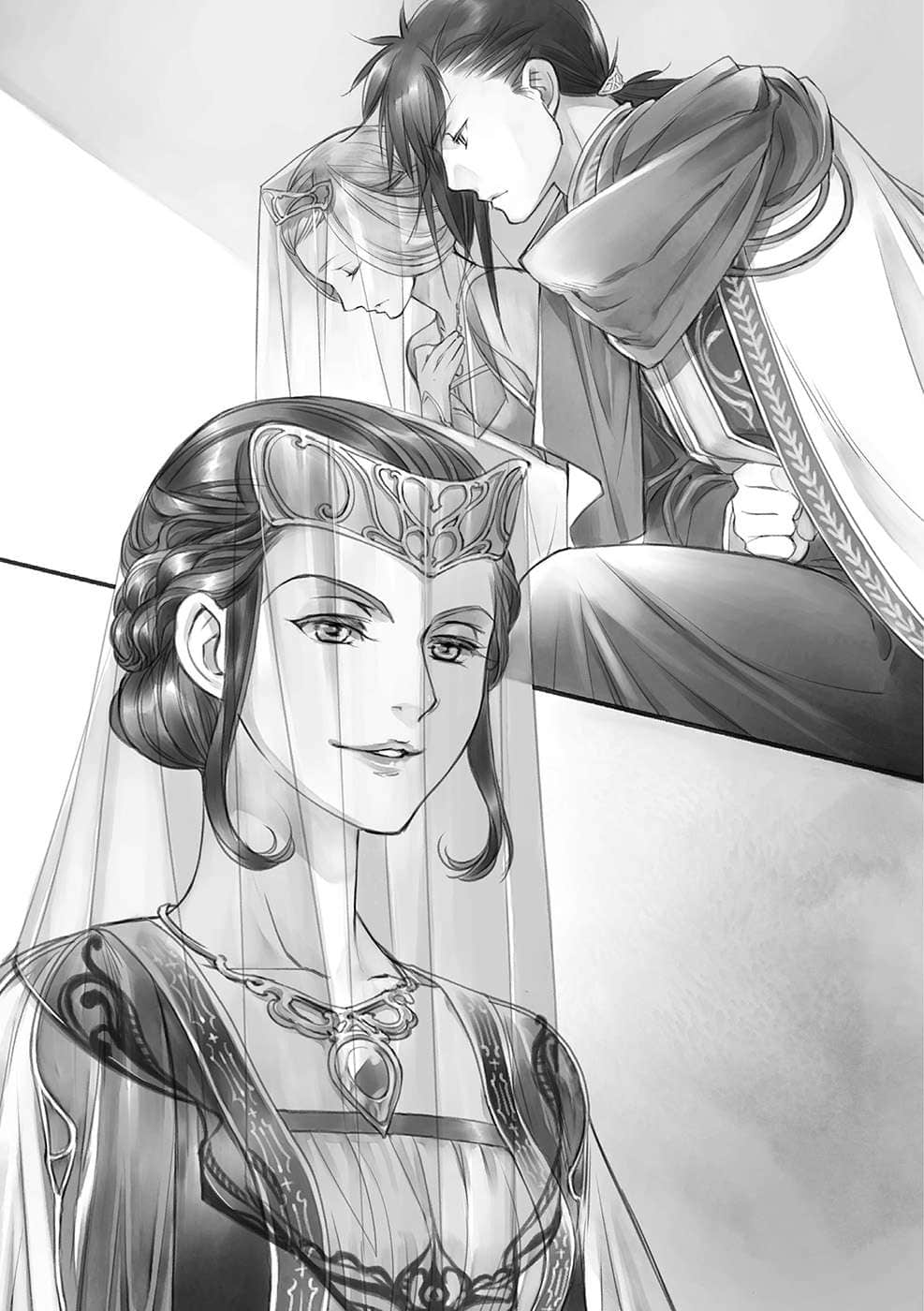 《小书痴的下克上 ～为了成为图书管理员不择手段～》3 领主的养女Ⅳ 乔琪娜来访插图（1）