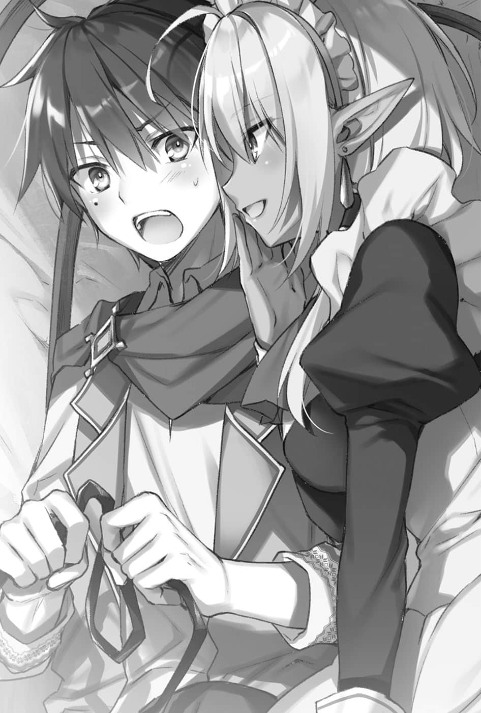 《打倒女神勇者的下流手段》2 没有反应，似乎只是个圣女 第一章 魔族的日常插图（1）