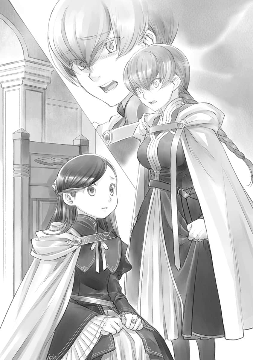 《小书痴的下克上 ～为了成为图书管理员不择手段～》5 女神的化身Ⅰ 谷丽媞亚的苦衷与原料采集插图（1）