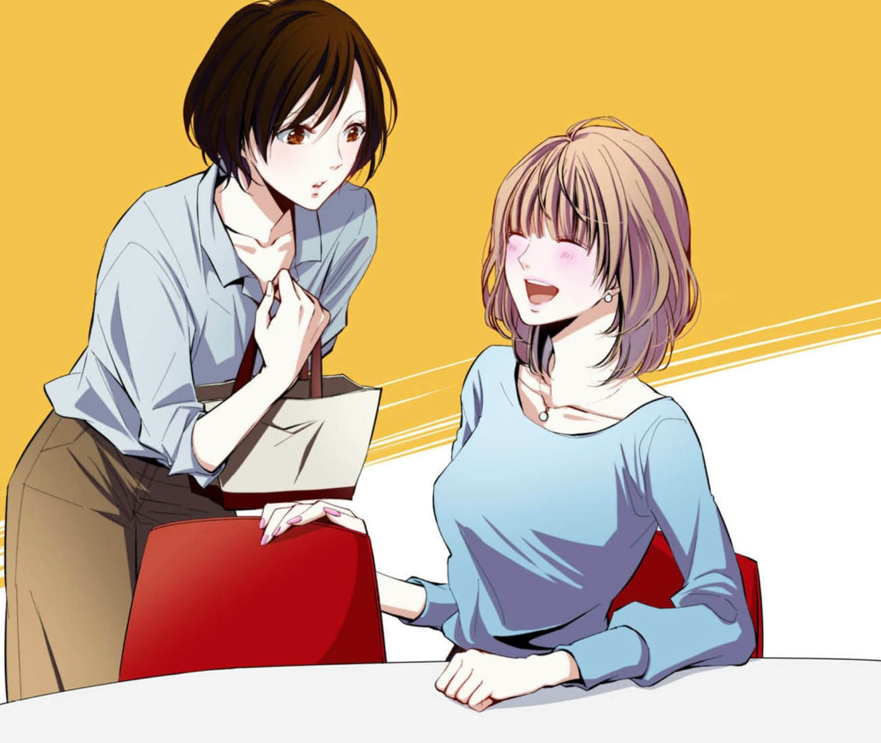 《办公室里开不出百合花》2 今晚不回去吗？ 插图（3）