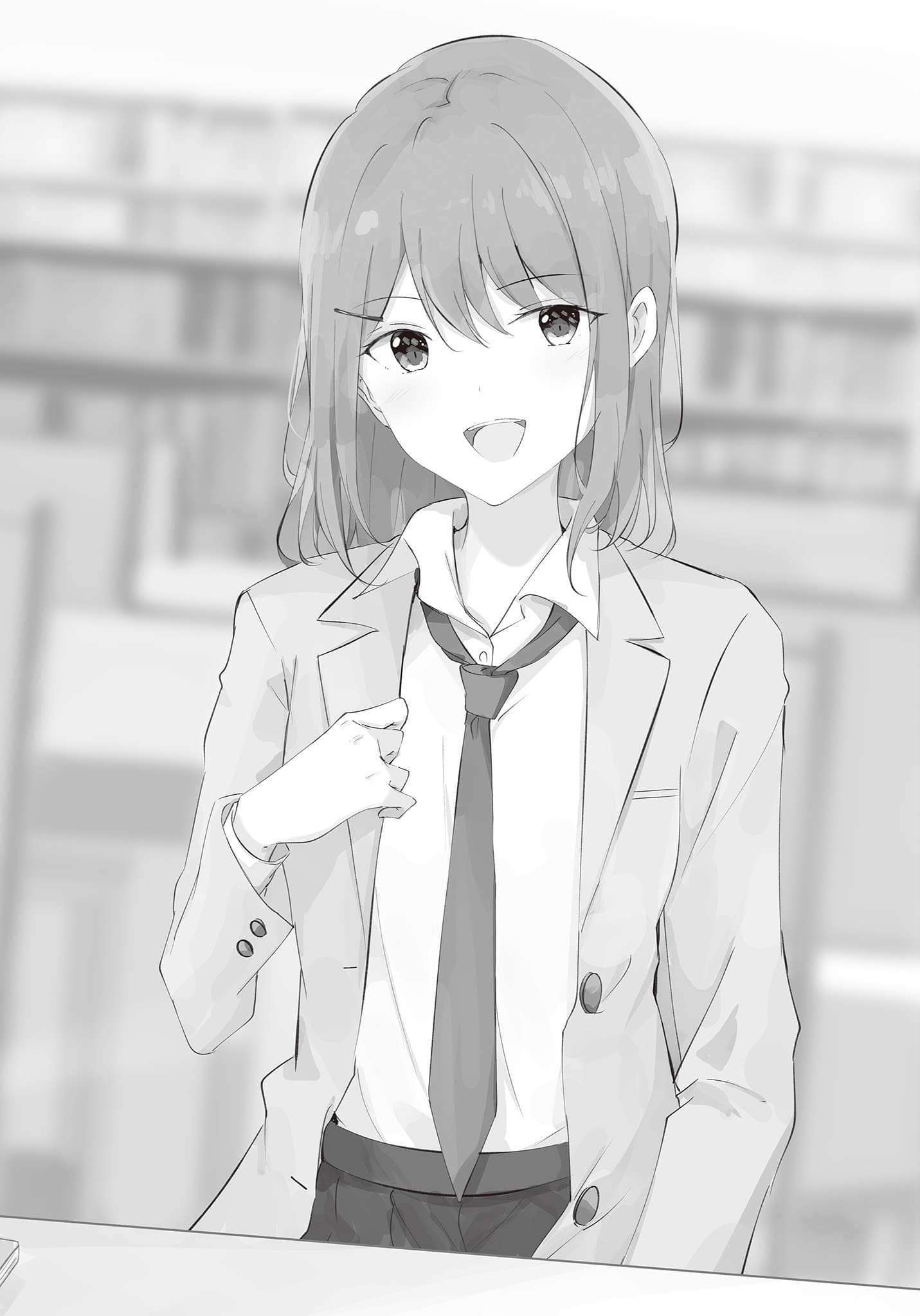 《苍与咲良》1 １樱花季插图（1）