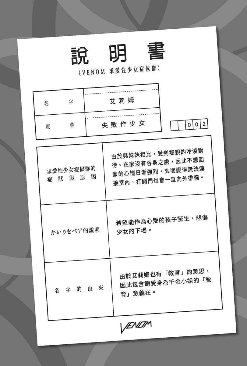 VENOM 求爱性少女症候群小说插图（10）