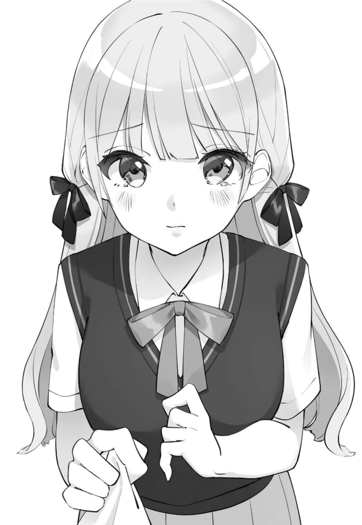 《關於學園的女神大人不知爲何一直賴在我家這檔事》1 第四話 N神大人與率直的心Q插圖（1）