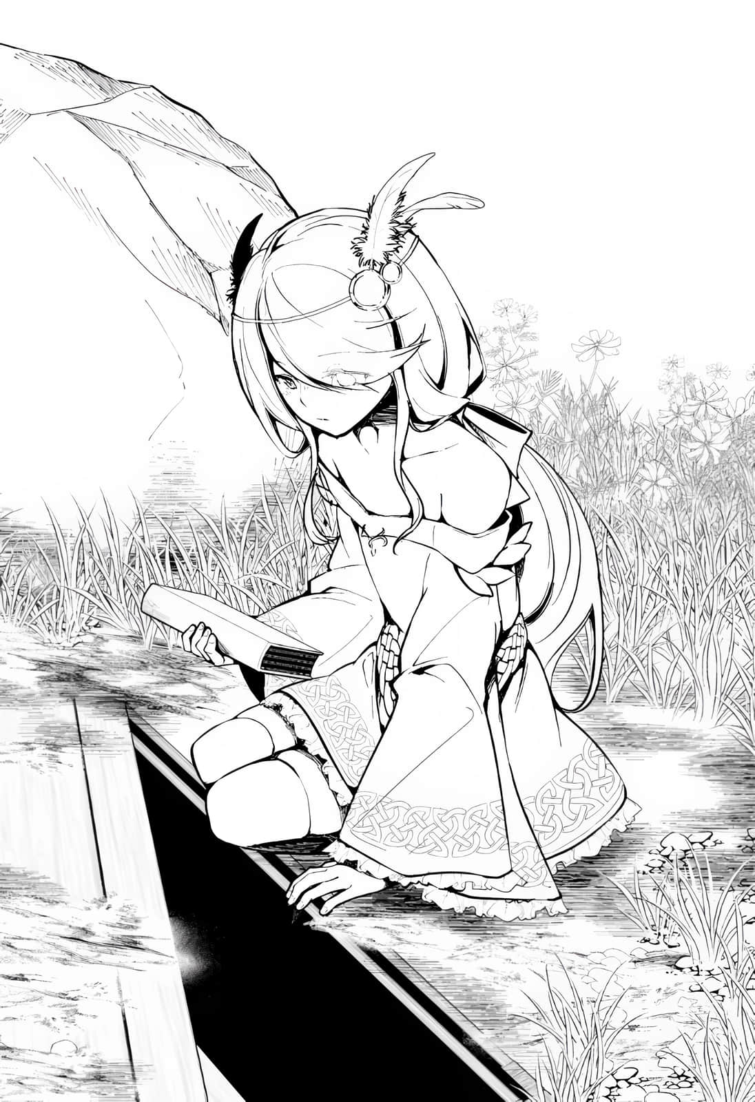 《妳是无法死去的染灰魔女》2 序幕插图（1）