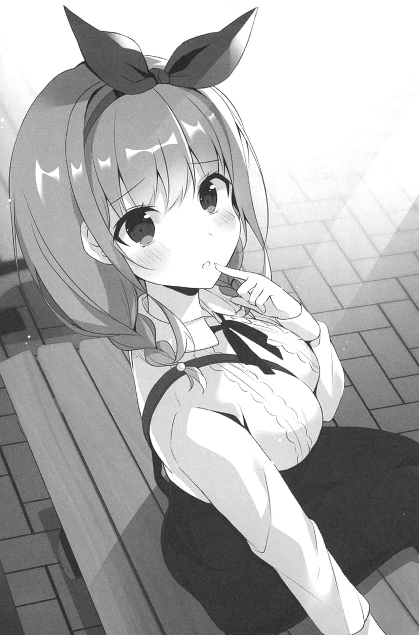《大喊一声「好想摸女生胸部」后，我和妹妹的朋友开始交往了。》1 4章 和未仔的甜蜜约会插图（2）