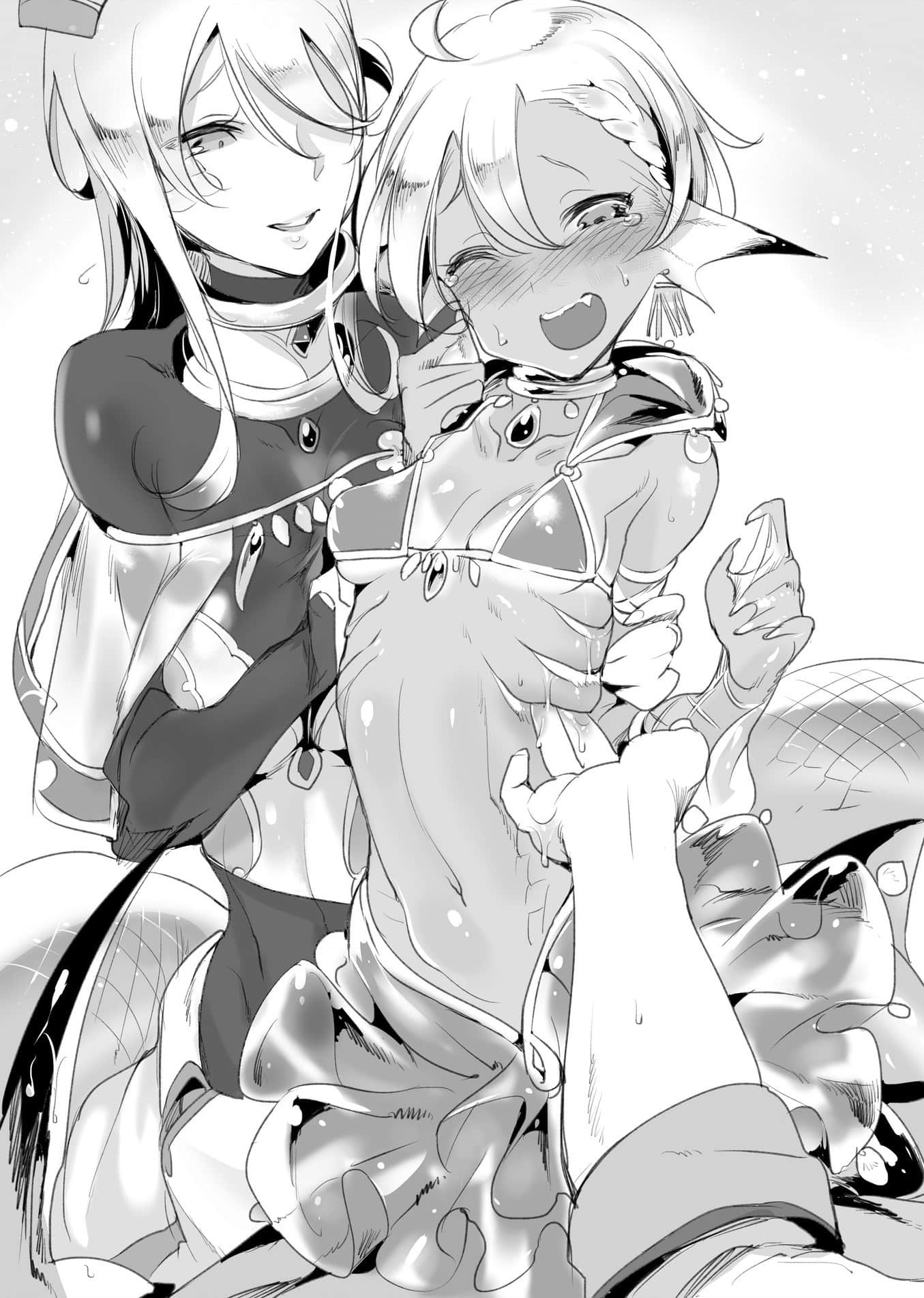 《魔物娘的医生》1 案例2 水道里的M人鱼插图(1)