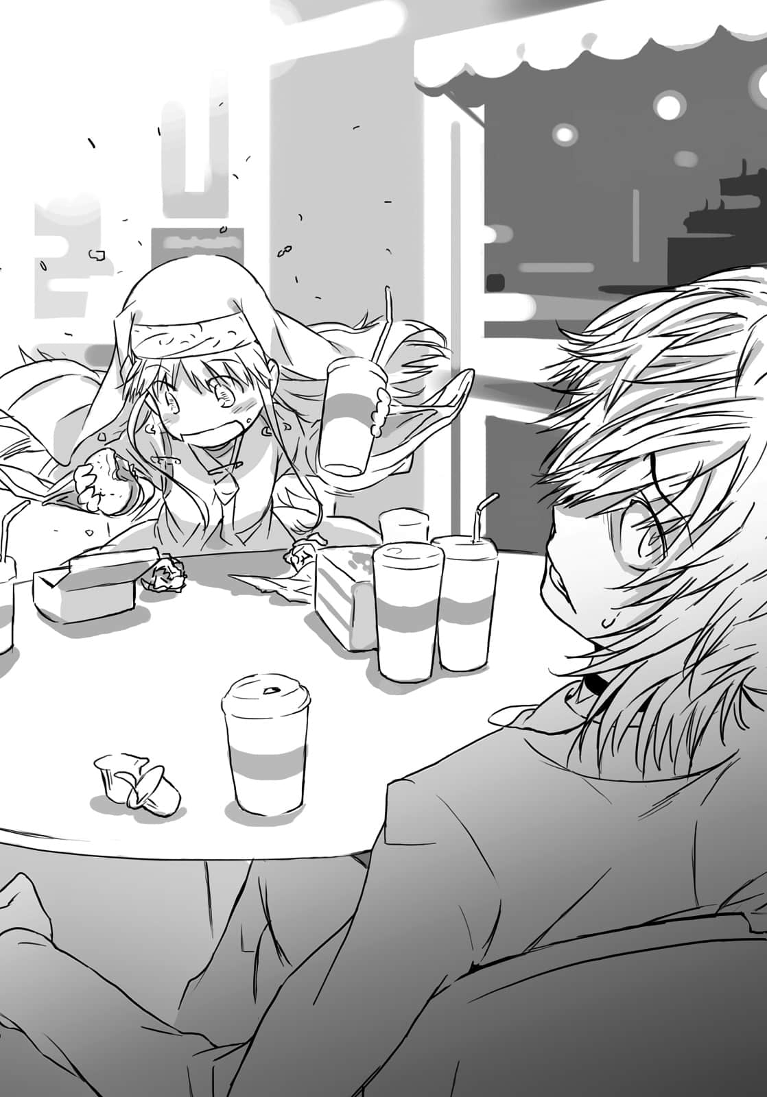 《魔法禁书目录》12 第四章 缓缓交错的两组 Boy_Meets_Girl 0;×21;.插图（1）