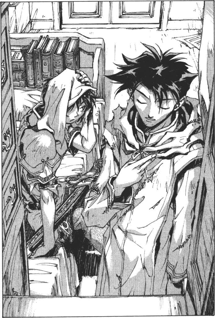 《魔术士奥芬的无赖之旅》第9+10卷 背约者啊,向我的神明开弓 插图(21)