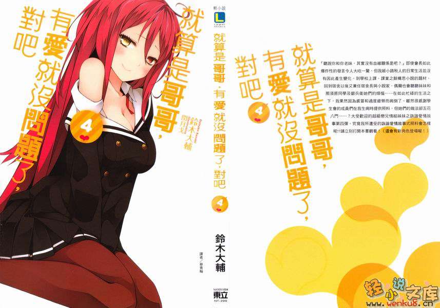 《就算是哥哥有爱就没问题了对吧》4 插图（1）