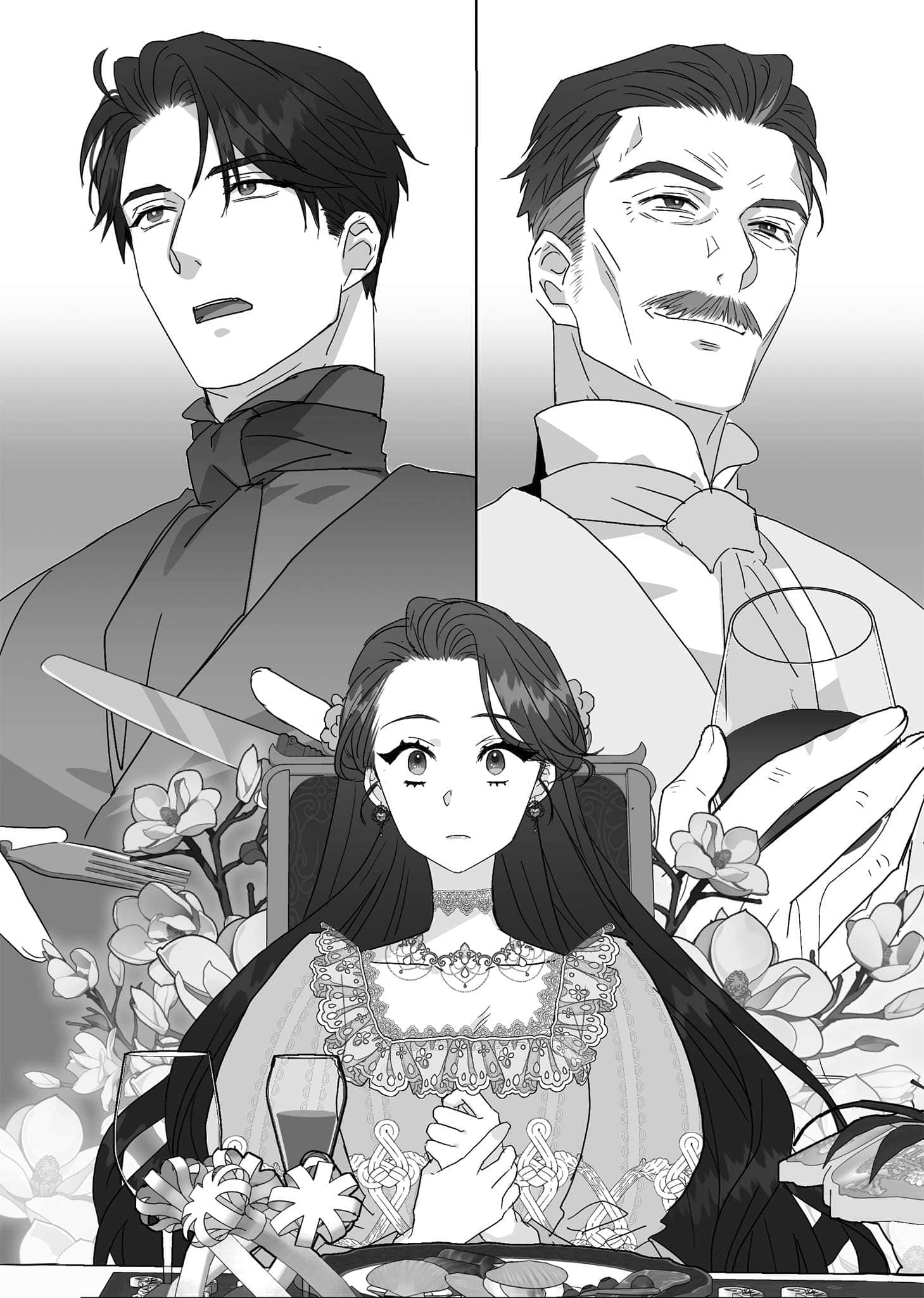 《被定罪的恶役千金回到过去成为完美恶女》3 恶役千金与王太子殿下见面插图（1）