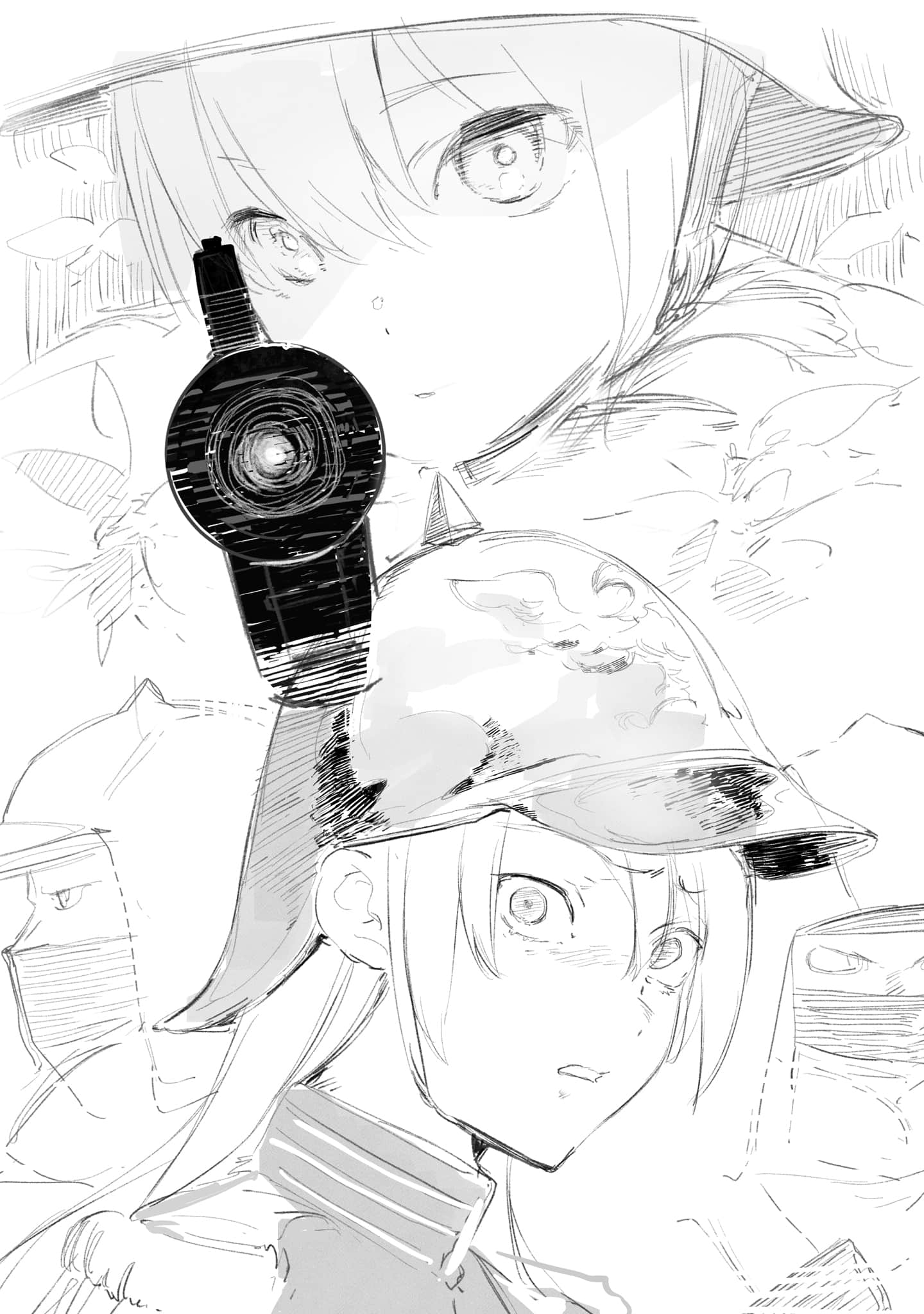 《TS衛生兵的戰場日記》4 插圖(16)
