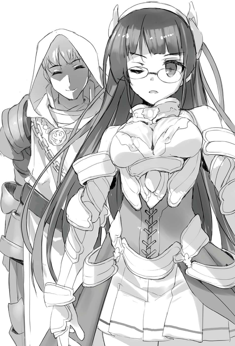 《异世界魔王与召唤少女的奴隶魔术》3 中场插图（1）