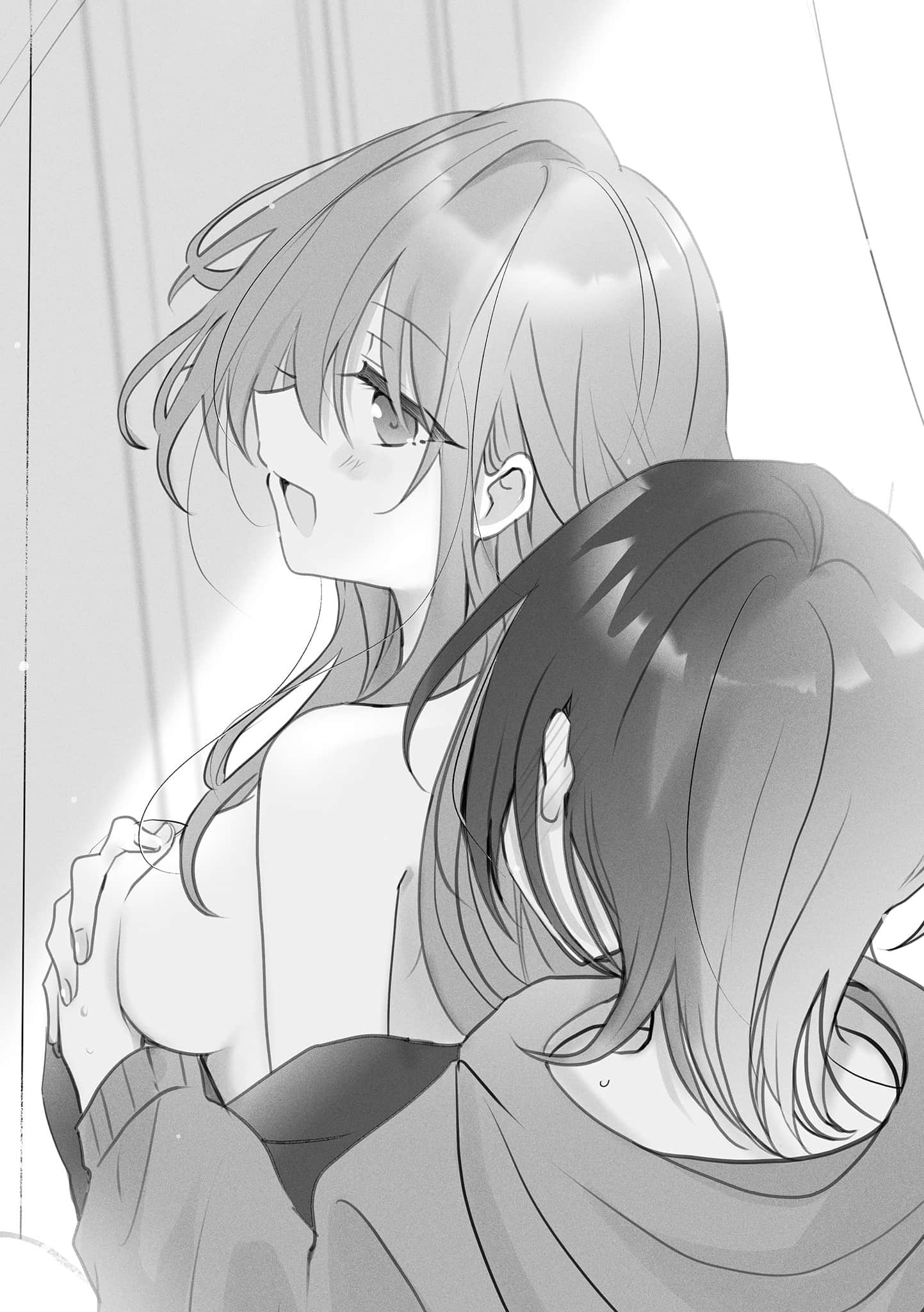 《只有顏值是優點的同學,以猛烈攻勢向我撲來的百合故事。》1 插圖(10)