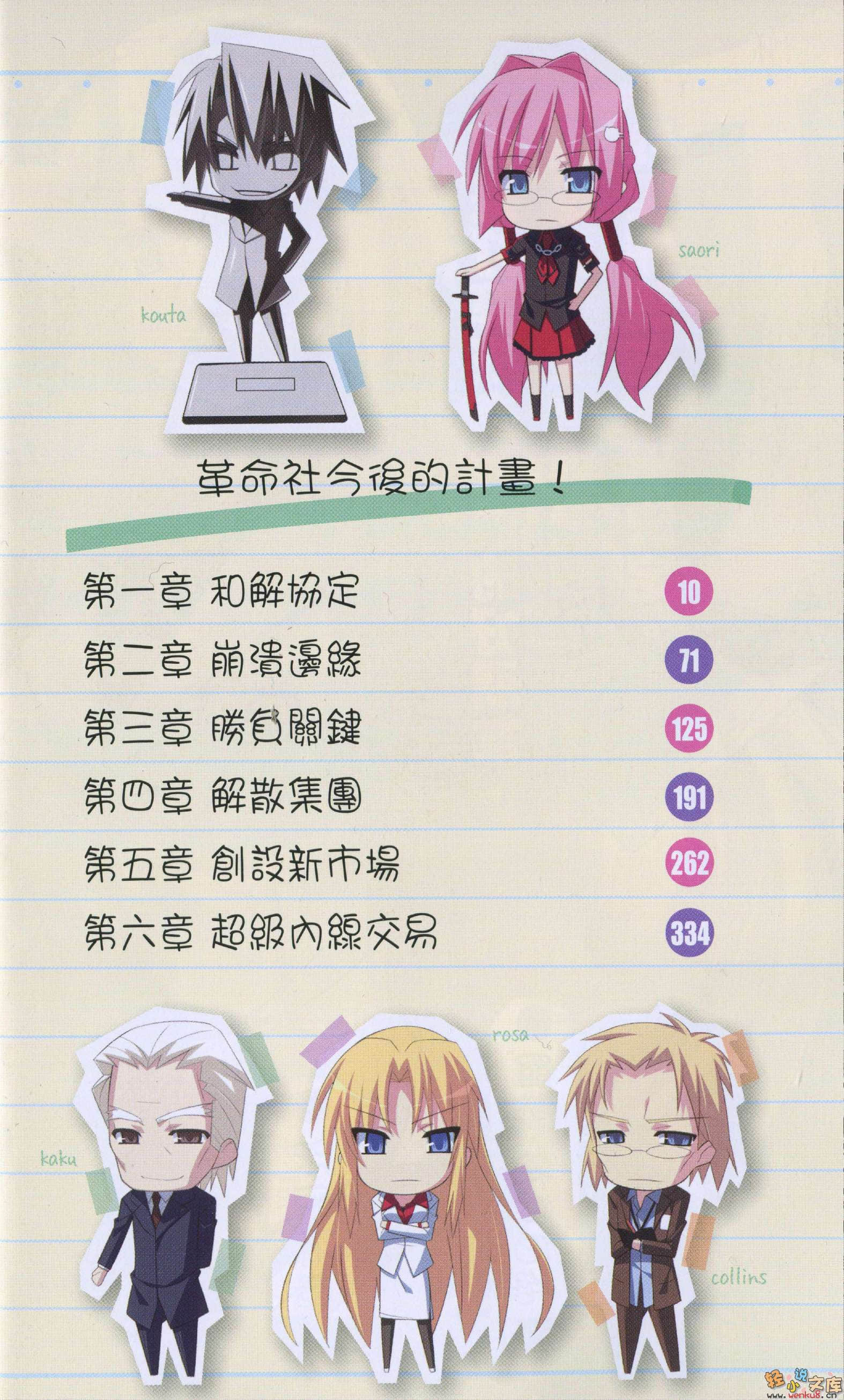 《羽月莉音的帝國》8 插圖（6）