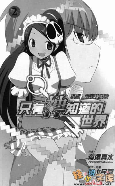 只有神知道的世界小說插圖（28）